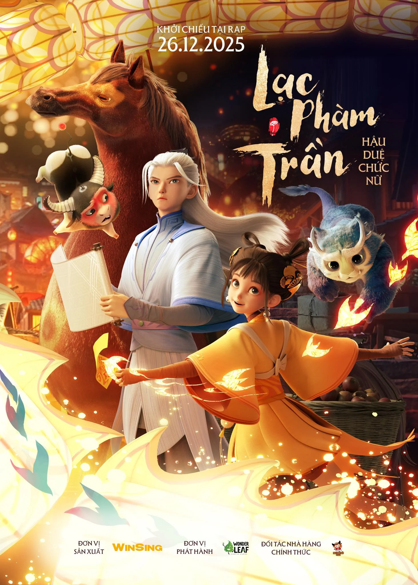 nguu bao bao han hanh tro thanh doi tac chinh thuc dong hanh cung bo phim hoat hinh lac pham tran