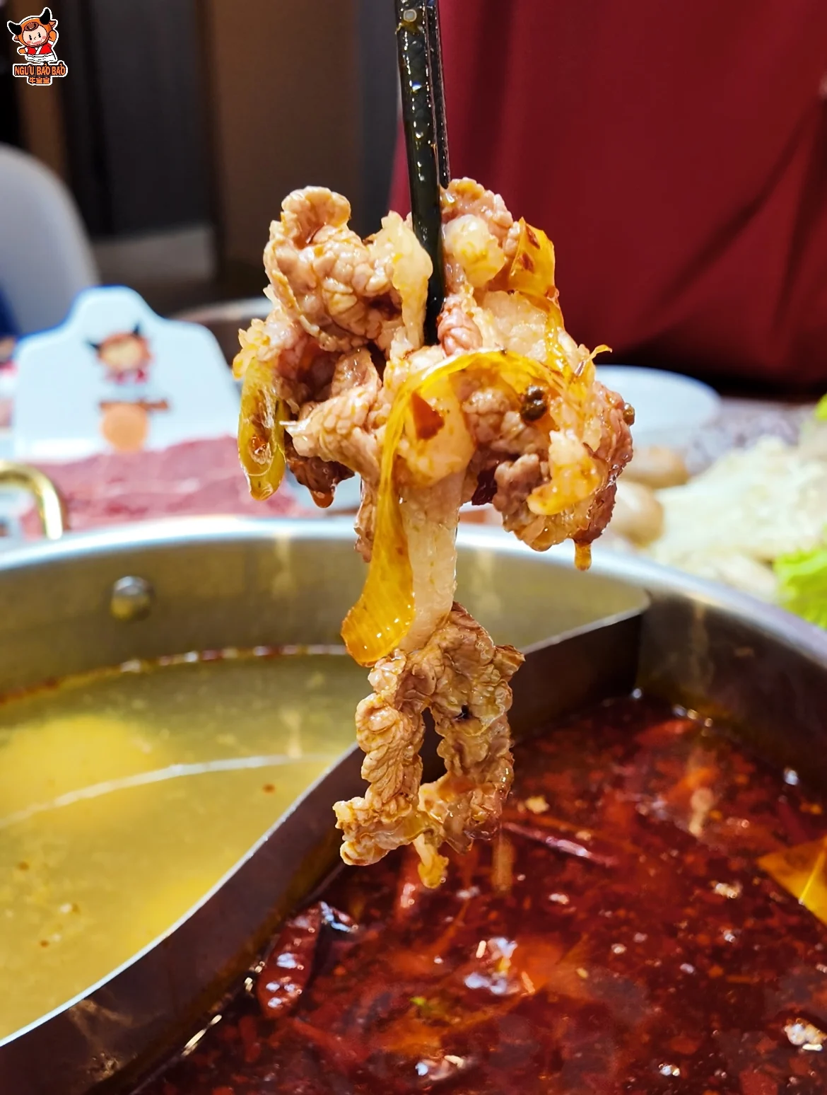 Món lẩu bò tươi Triều Châu ăn đêm nhẹ bụng