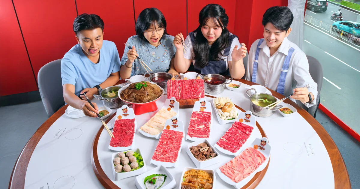 Lẩu bò Triều Châu Sài Gòn Tuyệt kỹ bò tươi nóng tại Ngưu Bảo Bảo Quận 1