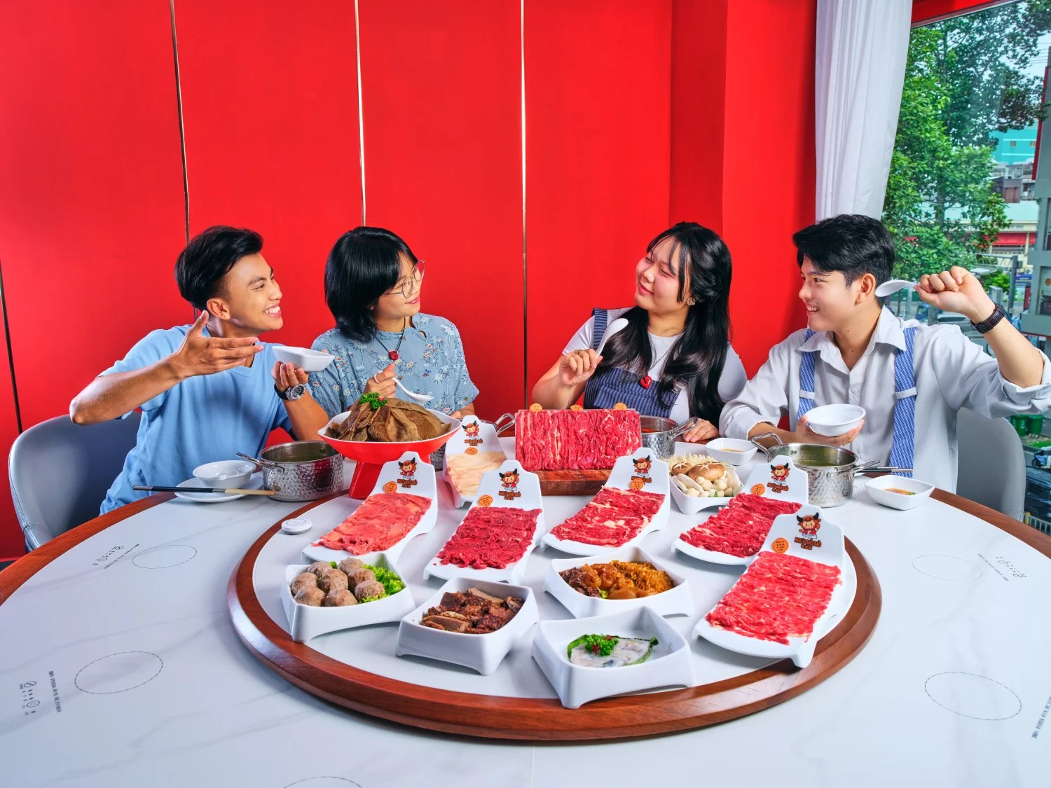 Thực đơn lẩu bò tươi Triều Châu Ngưu Bảo Bảo